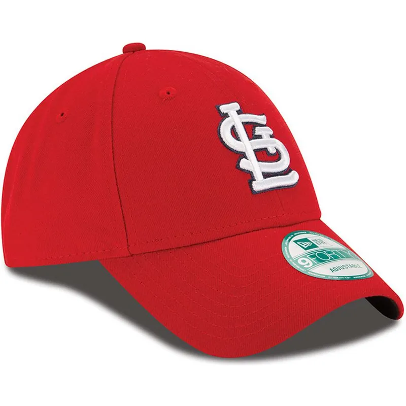 lippikset-kaareva-punainen-saadettava-nauha-9forty-the-league-st-louis-cardinals-mlb-new-era