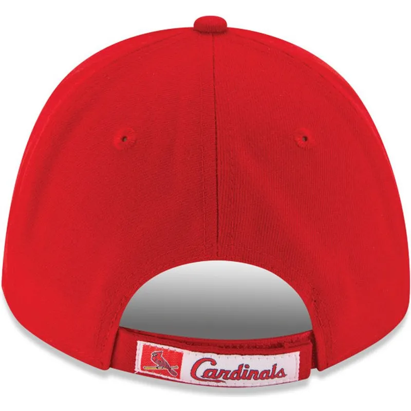 lippikset-kaareva-punainen-saadettava-nauha-9forty-the-league-st-louis-cardinals-mlb-new-era
