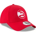 lippikset-kaareva-punainen-saadettava-nauha-9forty-the-league-atlanta-hawks-nba-new-era