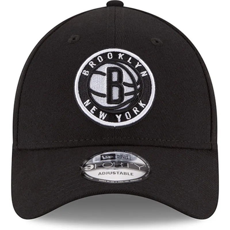 lippikset-kaareva-musta-saadettava-nauha-9forty-the-league-brooklyn-nets-nba-new-era
