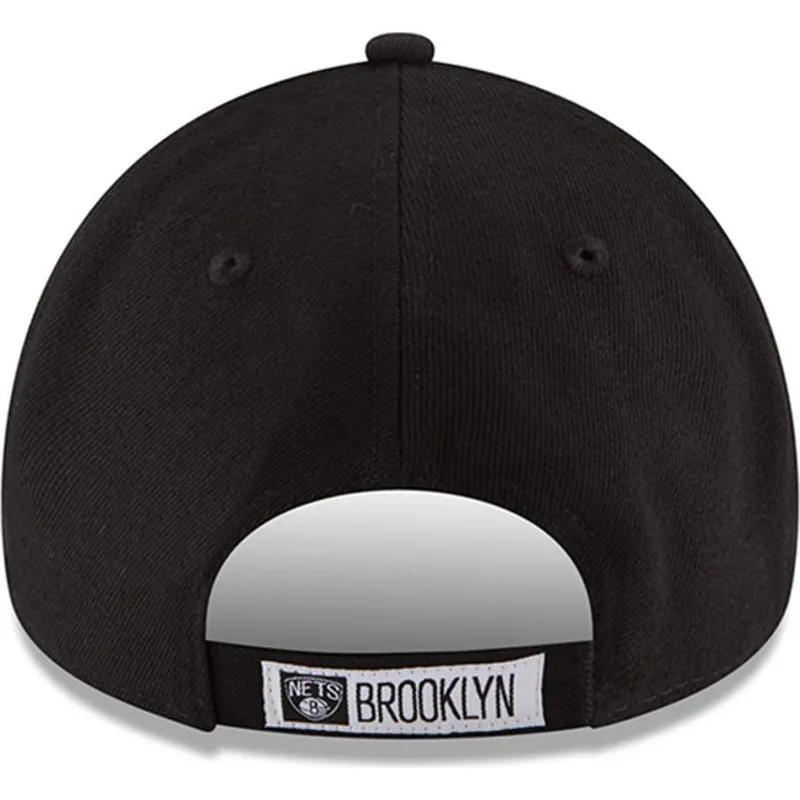lippikset-kaareva-musta-saadettava-nauha-9forty-the-league-brooklyn-nets-nba-new-era