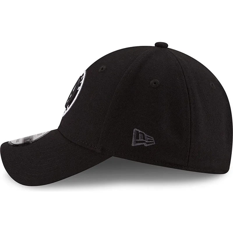 lippikset-kaareva-musta-saadettava-nauha-9forty-the-league-brooklyn-nets-nba-new-era
