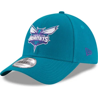 lippikset-kaareva-sininen-saadettava-nauha-9forty-the-league-charlotte-hornets-nba-new-era