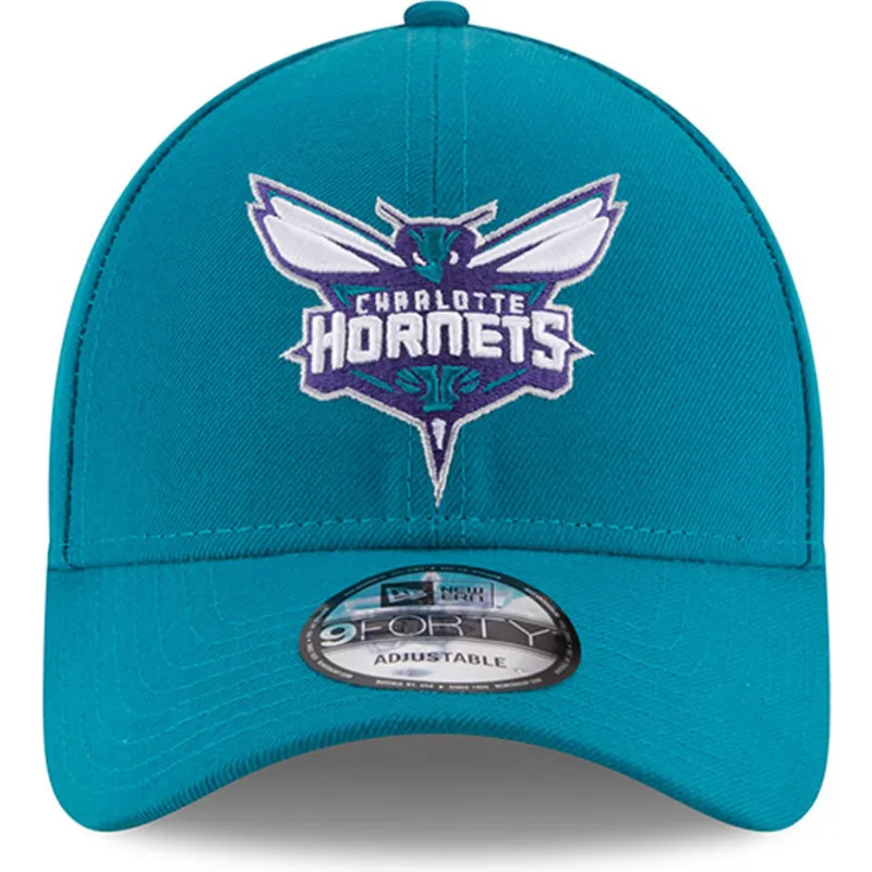 lippikset-kaareva-sininen-saadettava-nauha-9forty-the-league-charlotte-hornets-nba-new-era