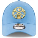 lippikset-kaareva-sininen-saadettava-nauha-9forty-the-league-denver-nuggets-nba-new-era