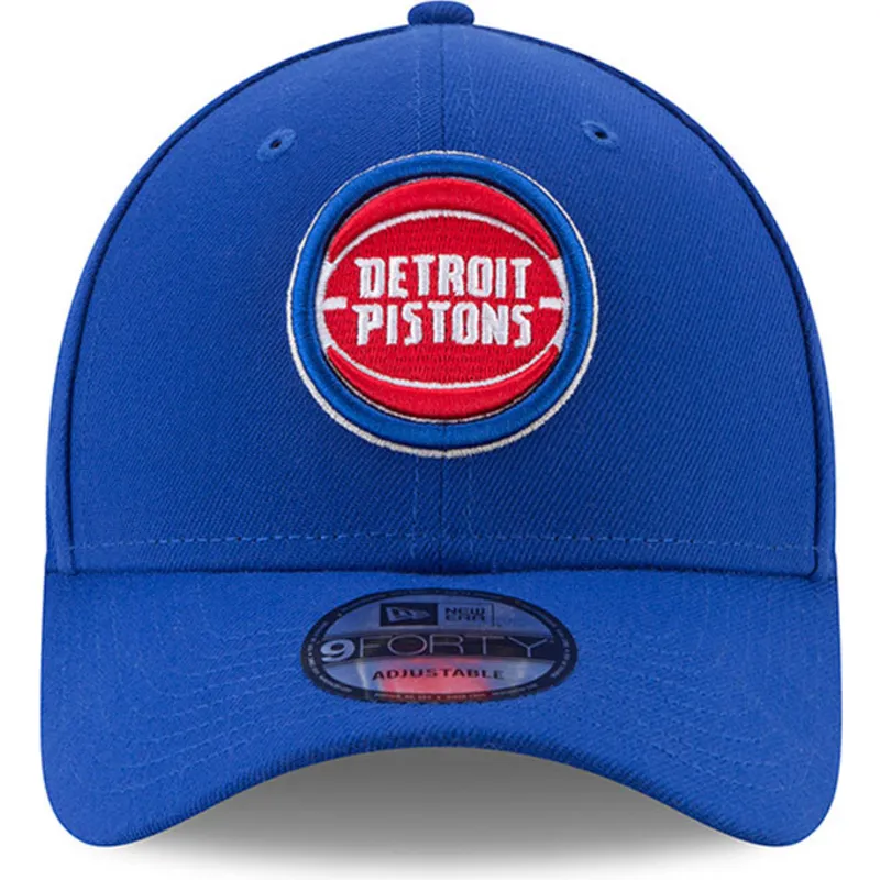cap-kaareva-blue-adjustable-strap-9forty-the-league-detroit-pistons-nba-new-era cap-kaareva-blue-adjustable-strap-9forty-the-league-detroit-pistons-nba-new-era