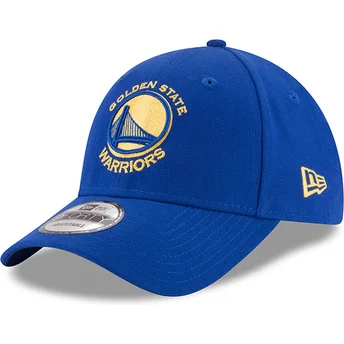 lippikset-kaareva-sininen-saadettava-nauha-9forty-the-league-golden-state-warriors-nba-new-era
