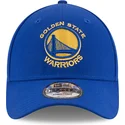 lippikset-kaareva-sininen-saadettava-nauha-9forty-the-league-golden-state-warriors-nba-new-era