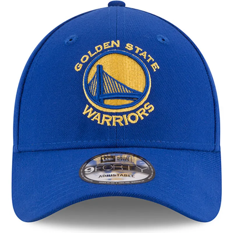 lippikset-kaareva-sininen-saadettava-nauha-9forty-the-league-golden-state-warriors-nba-new-era