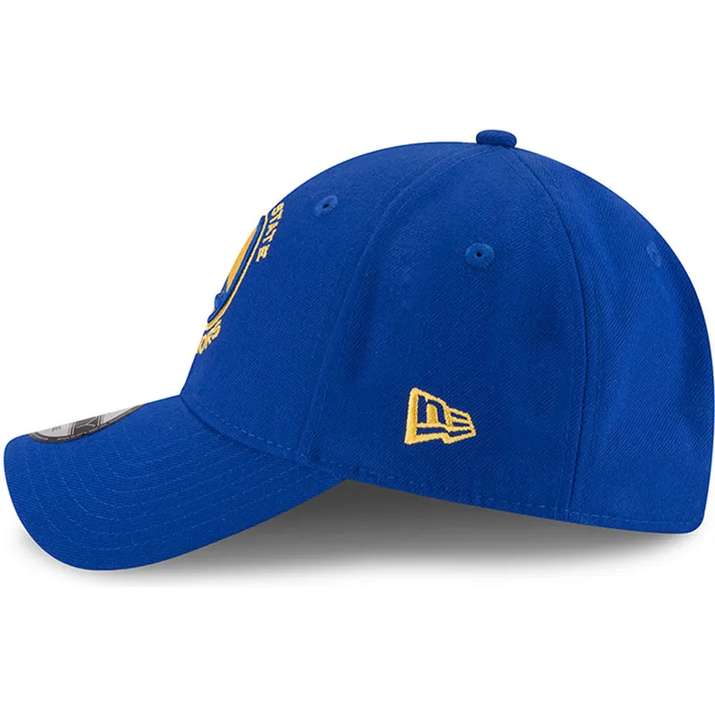 lippikset-kaareva-sininen-saadettava-nauha-9forty-the-league-golden-state-warriors-nba-new-era