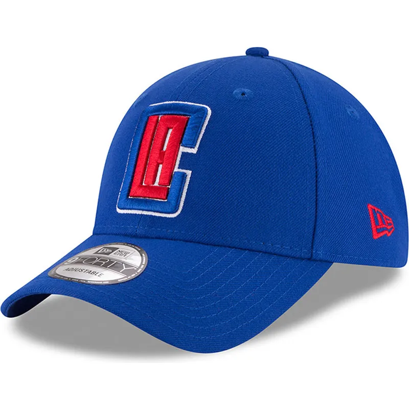 lippikset-kaareva-sininen-saadettava-nauha-9forty-the-league-los-angeles-clippers-nba-new-era