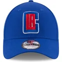 lippikset-kaareva-sininen-saadettava-nauha-9forty-the-league-los-angeles-clippers-nba-new-era