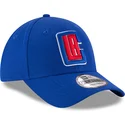 lippikset-kaareva-sininen-saadettava-nauha-9forty-the-league-los-angeles-clippers-nba-new-era