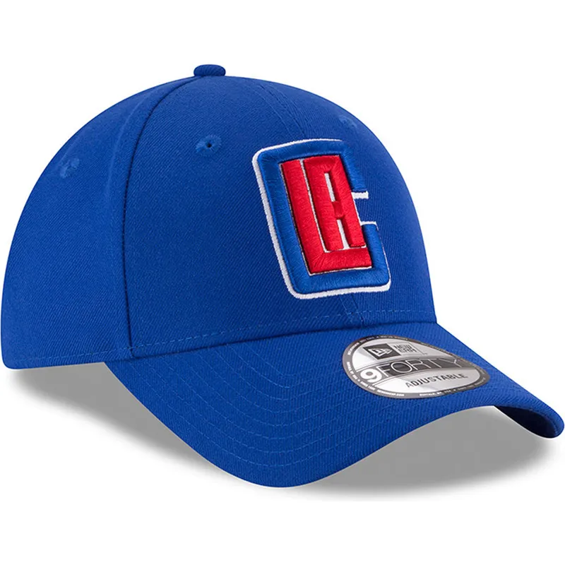 lippikset-kaareva-sininen-saadettava-nauha-9forty-the-league-los-angeles-clippers-nba-new-era