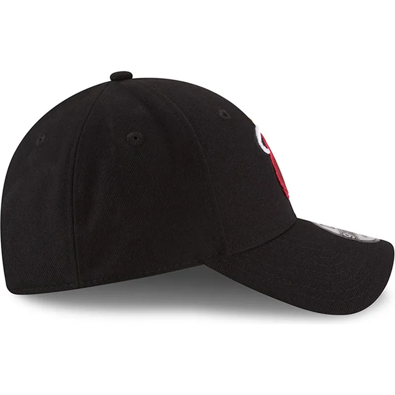 cap-kaareva-black-adjustable-strap-9forty-the-league-miami-heat-nba-new-era cap-kaareva-black-adjustable-strap-9forty-the-league-miami-heat-nba-new-era