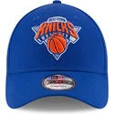 cap-kaareva-blue-adjustable-strap-9forty-the-league-new-york-knicks-nba-new-era