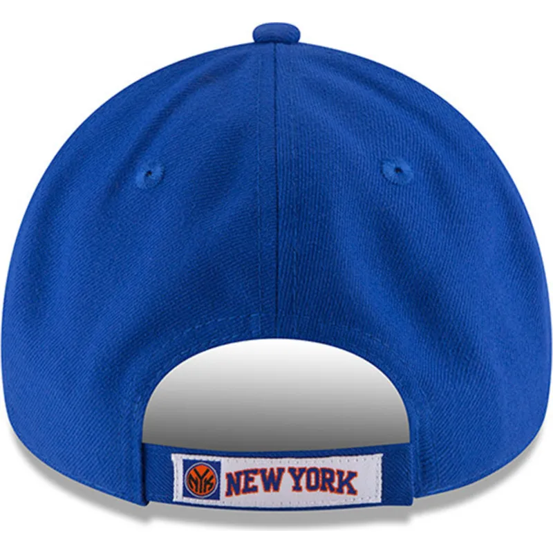 cap-kaareva-blue-adjustable-strap-9forty-the-league-new-york-knicks-nba-new-era cap-kaareva-blue-adjustable-strap-9forty-the-league-new-york-knicks-nba-new-era