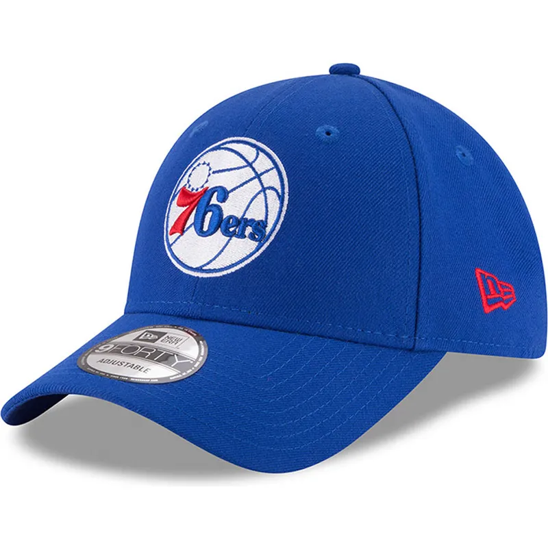 cap-kaareva-blue-adjustable-strap-9forty-the-league-philadelphia-76ers-nba-new-era