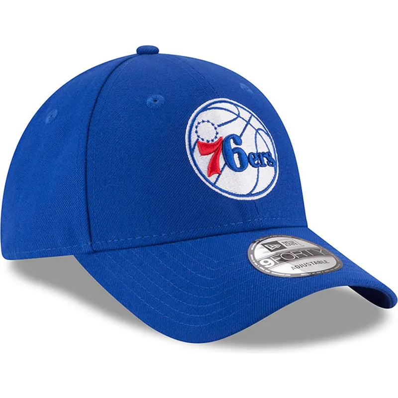cap-kaareva-blue-adjustable-strap-9forty-the-league-philadelphia-76ers-nba-new-era