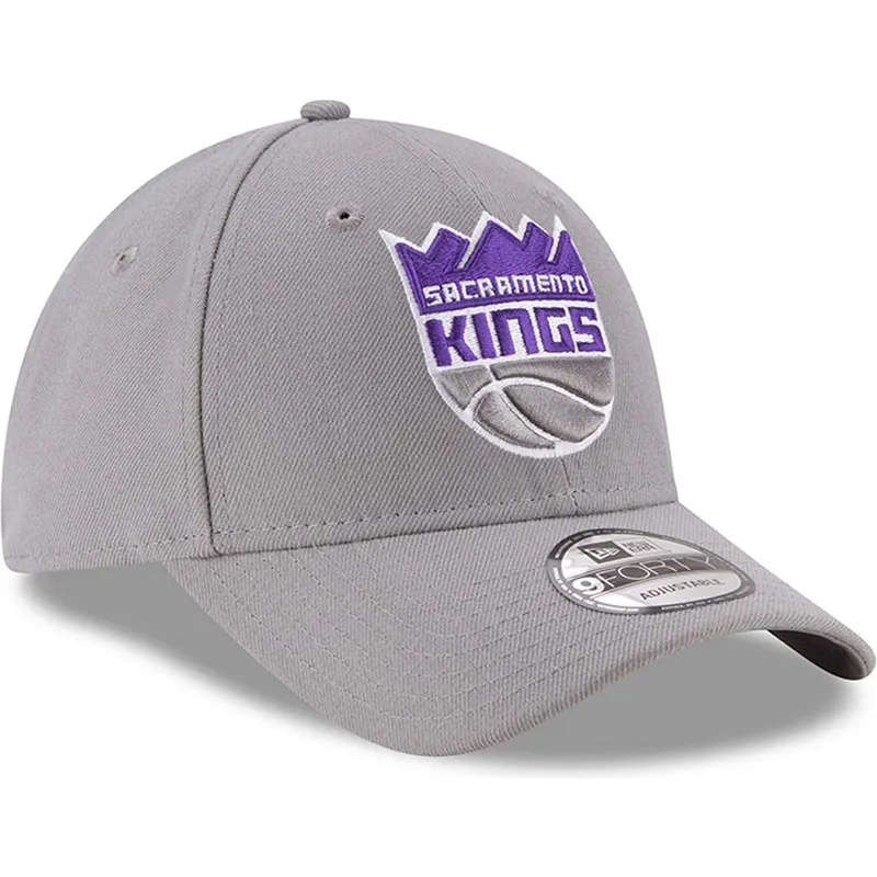 lippikset-kaareva-harmaa-saadettava-nauha-9forty-the-league-sacramento-kings-nba-new-era
