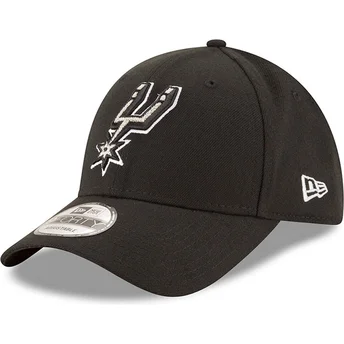 Lippikset kaareva musta säädettävä nauha 9FORTY The League San Antonio Spurs NBA New Era