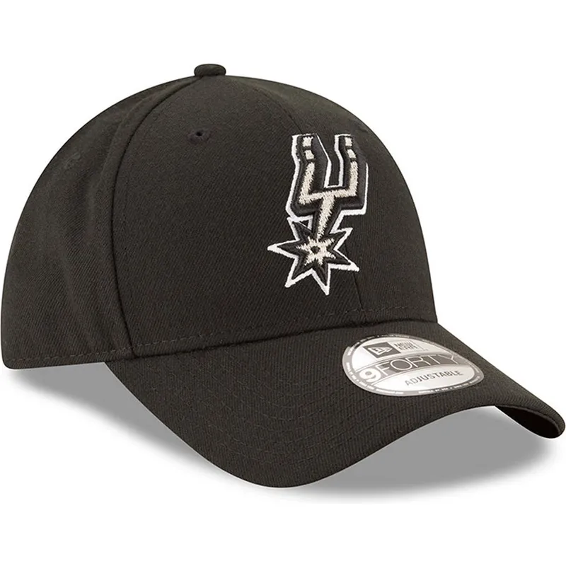 cap-kaareva-black-adjustable-strap-9forty-the-league-san-antonio-spurs-nba-new-era