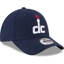 lippikset-kaareva-laivastonsininen-saadettava-nauha-9forty-the-league-washington-wizards-nba-new-era