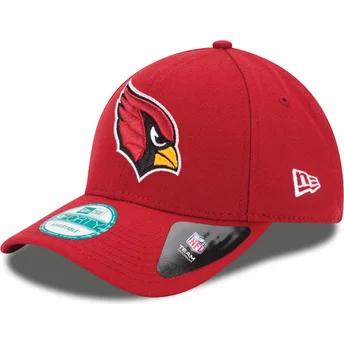 Lippikset kaareva punainen säädettävä nauha 9FORTY The League Arizona Cardinals NFL New Era