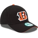 lippikset-kaareva-musta-saadettava-nauha-9forty-the-league-cincinnati-bengals-nfl-new-era