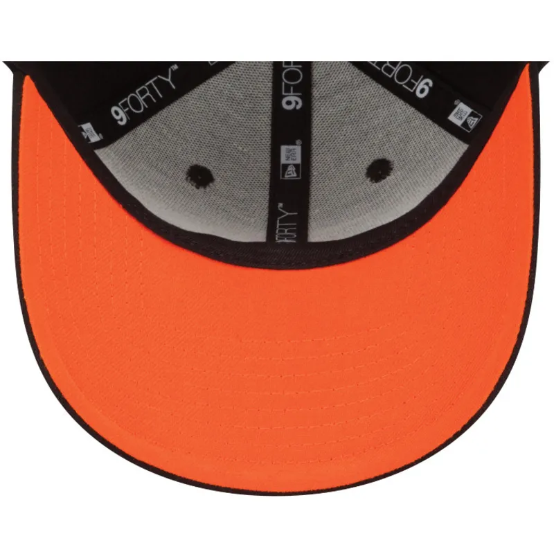 lippikset-kaareva-musta-saadettava-nauha-9forty-the-league-cincinnati-bengals-nfl-new-era