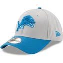 lippikset-kaareva-harmaa-saadettava-nauha-9forty-the-league-detroit-lions-nfl-new-era