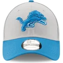 lippikset-kaareva-harmaa-saadettava-nauha-9forty-the-league-detroit-lions-nfl-new-era