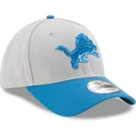 lippikset-kaareva-harmaa-saadettava-nauha-9forty-the-league-detroit-lions-nfl-new-era