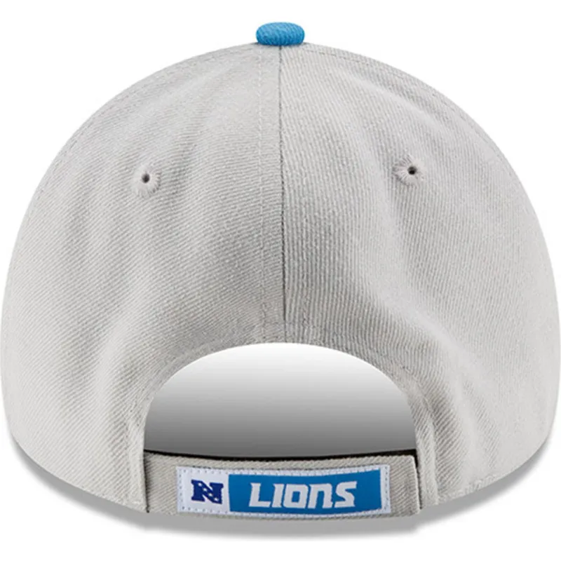 lippikset-kaareva-harmaa-saadettava-nauha-9forty-the-league-detroit-lions-nfl-new-era