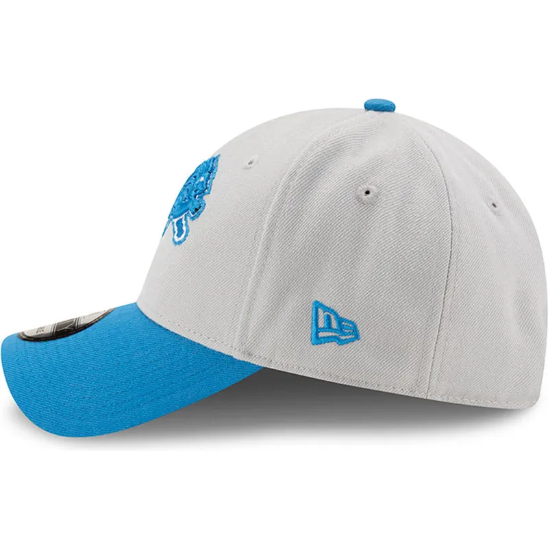 lippikset-kaareva-harmaa-saadettava-nauha-9forty-the-league-detroit-lions-nfl-new-era