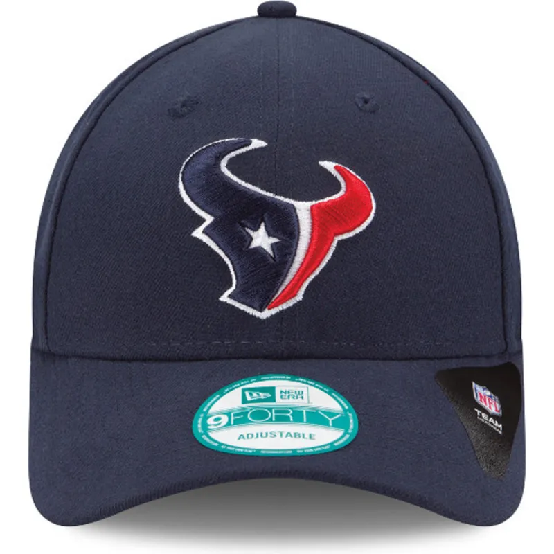 lippikset-kaareva-laivastonsininen-saadettava-nauha-9forty-the-league-houston-texans-nfl-new-era