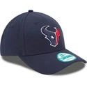 lippikset-kaareva-laivastonsininen-saadettava-nauha-9forty-the-league-houston-texans-nfl-new-era