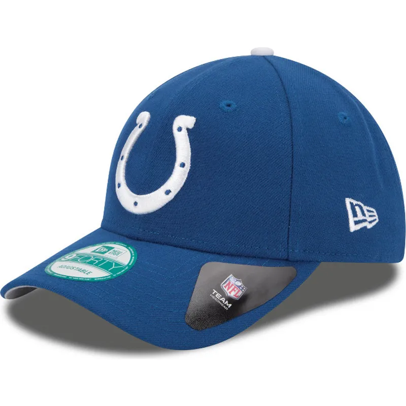 lippikset-kaareva-sininen-saadettava-nauha-9forty-the-league-indianapolis-colts-nfl-new-era