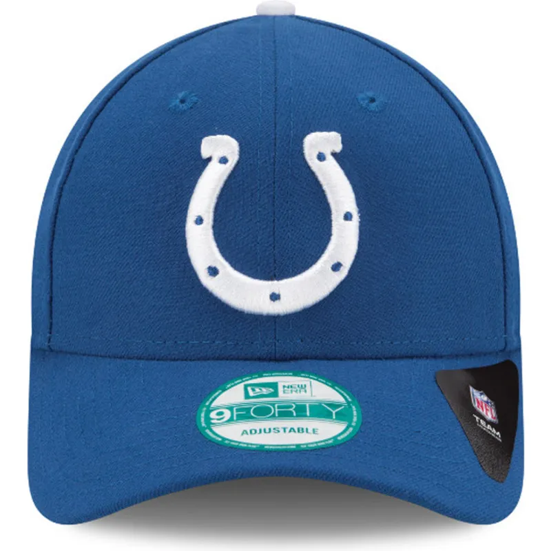 lippikset-kaareva-sininen-saadettava-nauha-9forty-the-league-indianapolis-colts-nfl-new-era