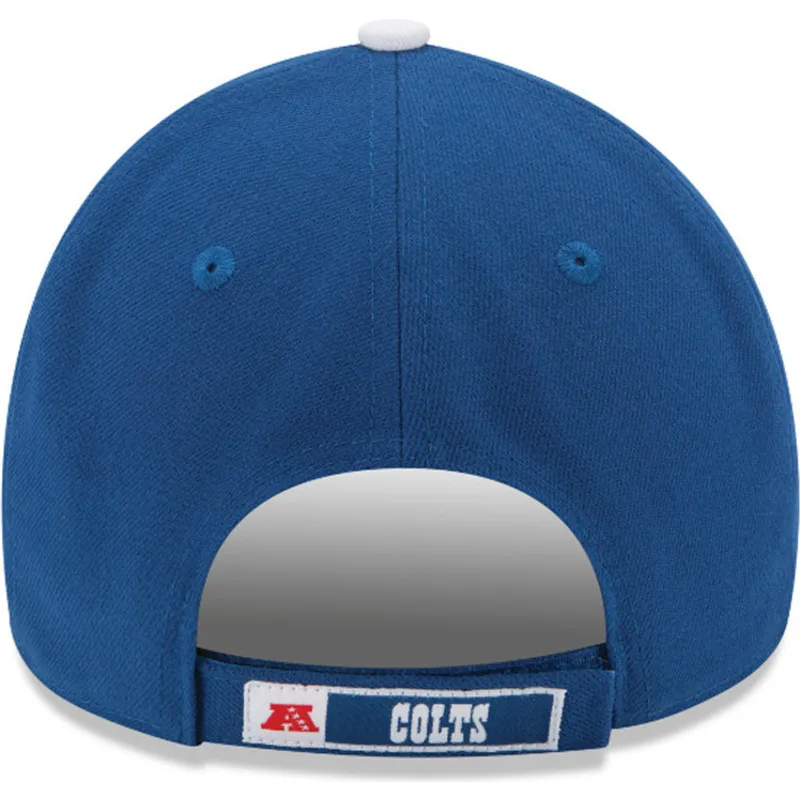 lippikset-kaareva-sininen-saadettava-nauha-9forty-the-league-indianapolis-colts-nfl-new-era