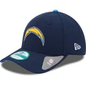 lippikset-kaareva-laivastonsininen-saadettava-nauha-9forty-the-league-los-angeles-chargers-nfl-new-era
