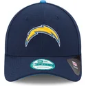 lippikset-kaareva-laivastonsininen-saadettava-nauha-9forty-the-league-los-angeles-chargers-nfl-new-era