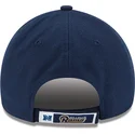 lippikset-kaareva-laivastonsininen-saadettava-nauha-9forty-the-league-los-angeles-rams-nfl-new-era