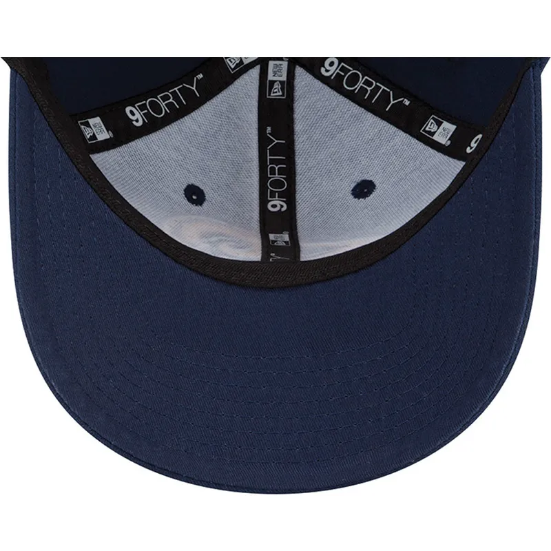 lippikset-kaareva-laivastonsininen-saadettava-nauha-9forty-the-league-los-angeles-rams-nfl-new-era