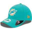 lippikset-kaareva-sininen-saadettava-nauha-9forty-team-miami-dolphins-nfl-new-era