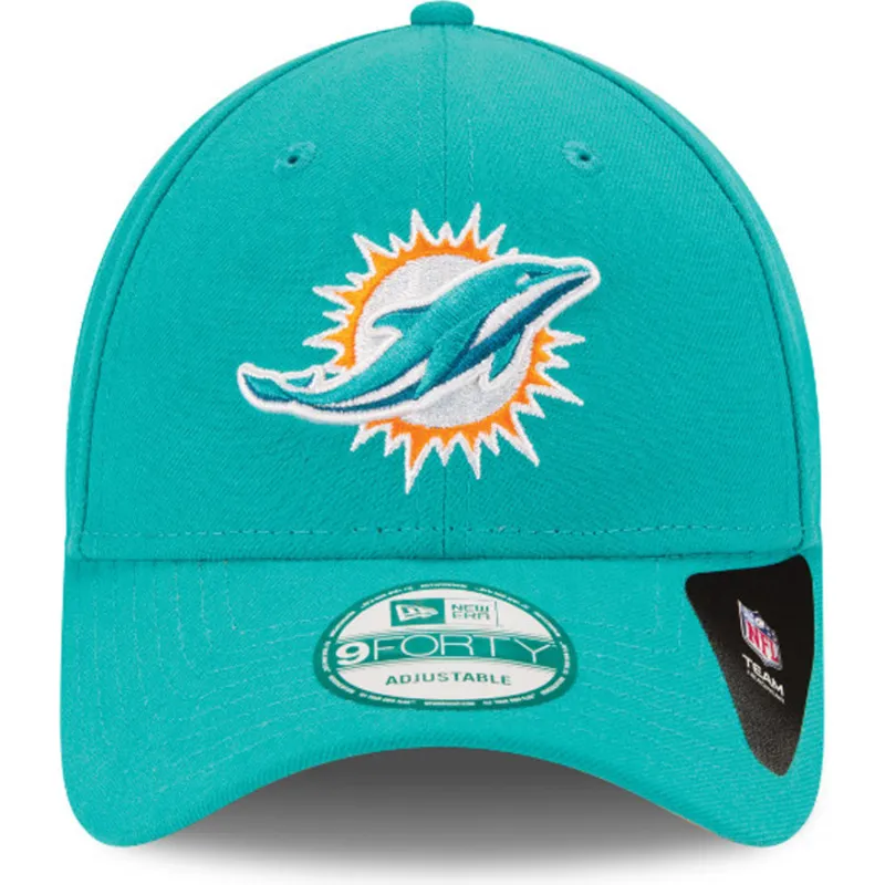 lippikset-kaareva-sininen-saadettava-nauha-9forty-team-miami-dolphins-nfl-new-era