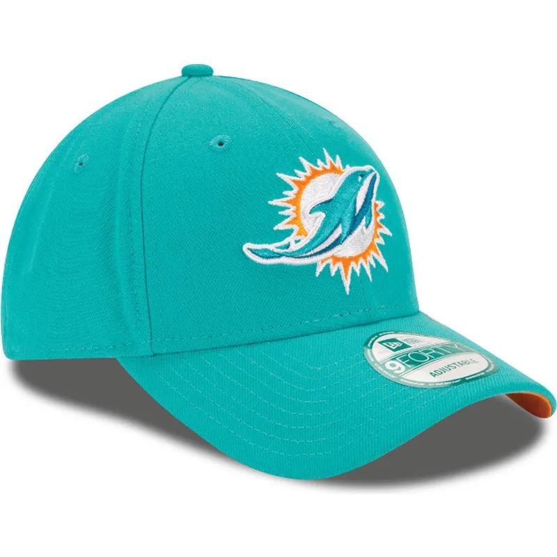 lippikset-kaareva-sininen-saadettava-nauha-9forty-team-miami-dolphins-nfl-new-era
