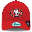 lippikset-kaareva-punainen-saadettava-nauha-9forty-the-league-san-francisco-49ers-nfl-new-era