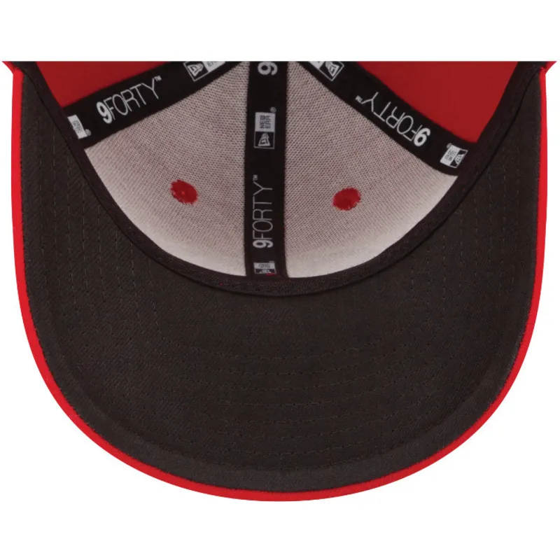 lippikset-kaareva-punainen-saadettava-nauha-9forty-the-league-san-francisco-49ers-nfl-new-era