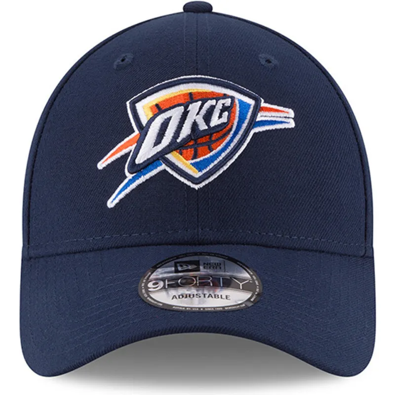 cap-kaareva-navy-blue-adjustable-strap-9forty-the-league-oklahoma-city-thunder-nba-new-era cap-kaareva-navy-blue-adjustable-strap-9forty-the-league-oklahoma-city-thunder-nba-new-era